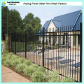 Powder Coated Spear Top Metal Steel Fence